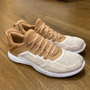APL Women’s Athletic Shoes in Tan and Cream